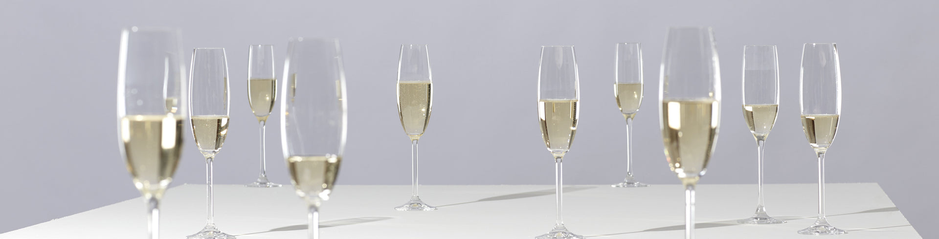 champagne glasses