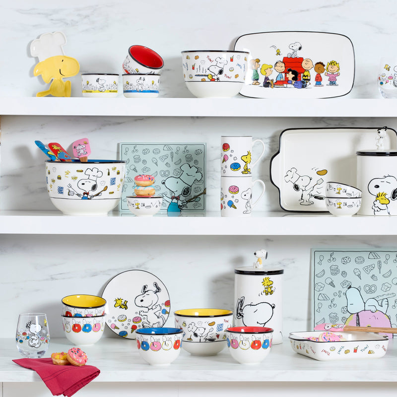 Chef Snoopy 3-Piece Bowl Set