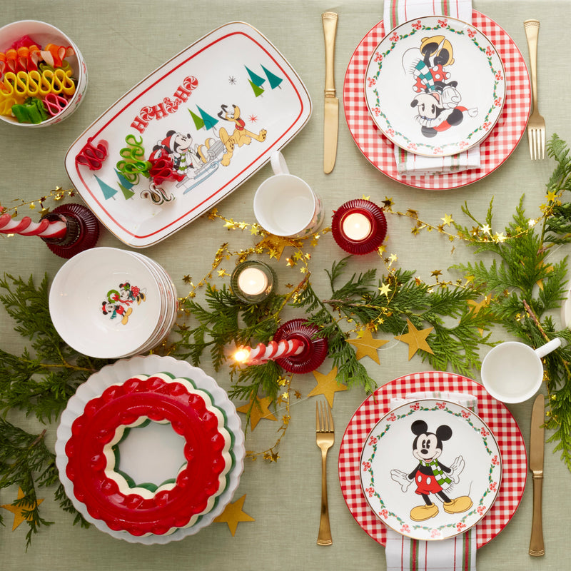 Disney Holiday 12-Piece Dessert Set