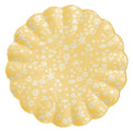 Floral Assorted Bamboo Large Plates, Set of 6