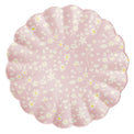 Floral Assorted Bamboo Large Plates, Set of 6