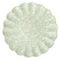 Floral Assorted Bamboo Large Plates, Set of 6