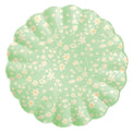 Floral Assorted Bamboo Large Plates, Set of 6