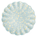 Floral Assorted Bamboo Large Plates, Set of 6