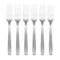 Paulina Satin Mirror Dinner Forks, Set of 6