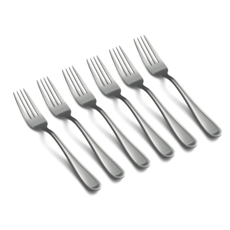 Malibu Satin Dinner Fors, Set of 6
