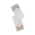 Butterfly Meadow Garden Embroidered Runner