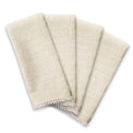 French Perle Natural 19x19 Napkins, Set of 4