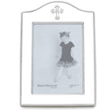 Abbey Cross Silverplate 5x7 Photo Frame
