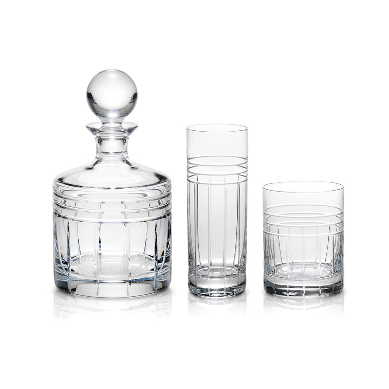 Tempo Crystal Double Old-Fashioned Glasses, Set of 4