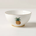 British Colonial Bamboo Rice Bowl