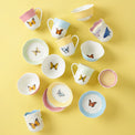 Butterfly Meadow Colors Mugs, Set of 4