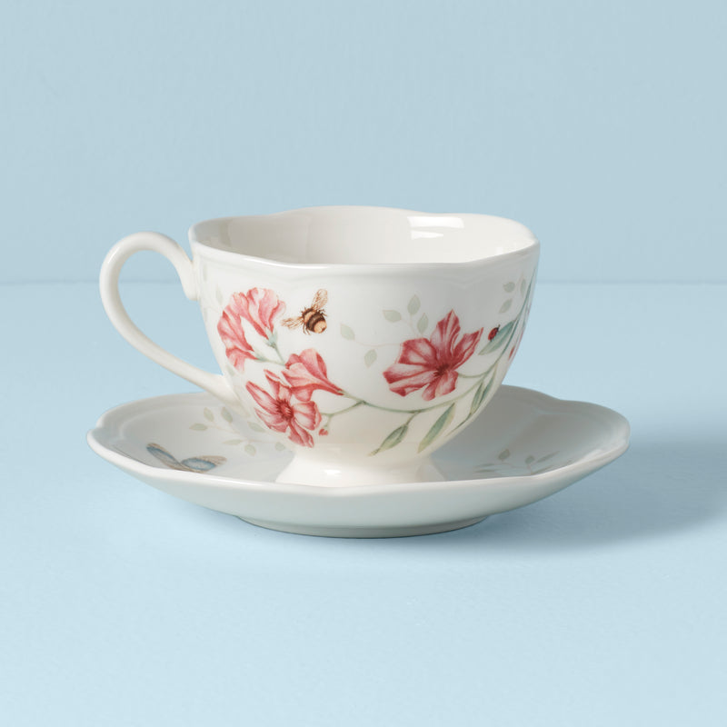 Butterfly Meadow Dragonfly Cup & Saucer