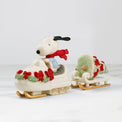 Snowmobiling with Snoopy Figurine