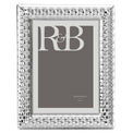 Watchband Silver 5x7 Photo Frame