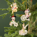 Personalized Pooh's Winter Fun Ornament