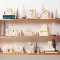 Mistletoe Park Lit Cottage & Caroler Figurine Set