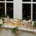 Mistletoe Park Lit Cottage & Caroler Figurine Set