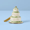 Personalized 1st Christmas Cake Ornament