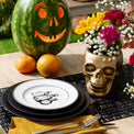 Vintage Halloween Dessert Plates, Set of 4