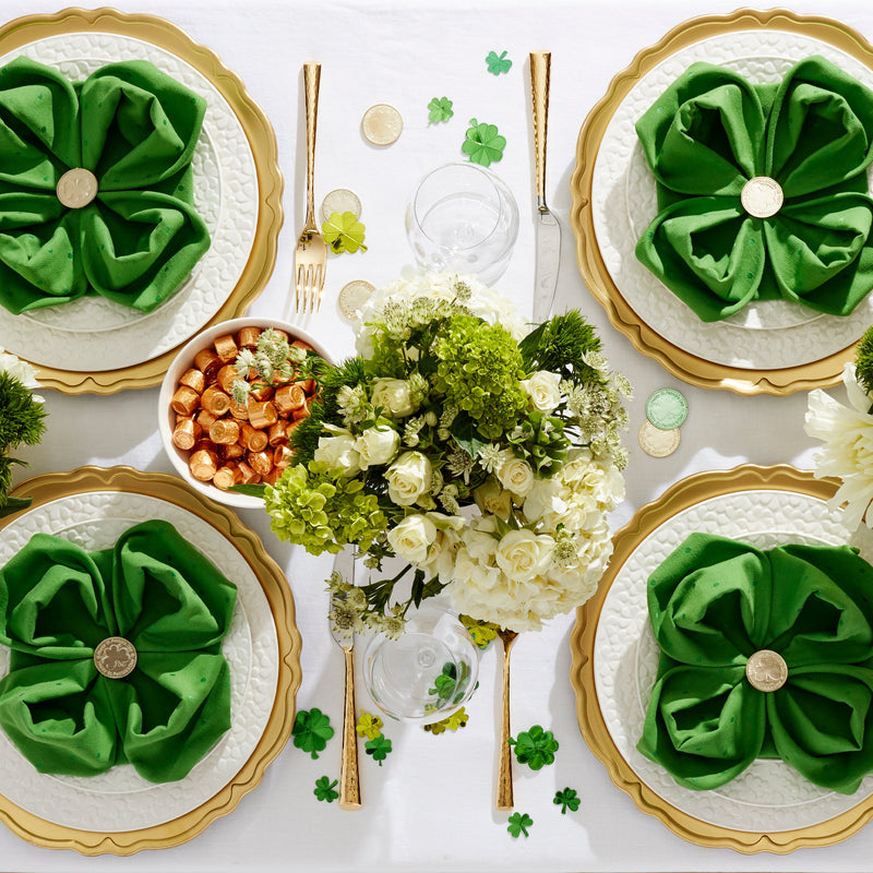 Blossom Lane Accent Plates, Set of 4