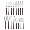 Henley Brown 16-Piece Flatware Set