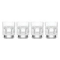 Hudson Crystal Double Old-Fashioned Glasses, Set of 4