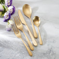 Kenbrook Champagne Vintage 20-Piece Flatware Set