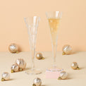 Hudson Crystal Toasting Flutes, Set of 2