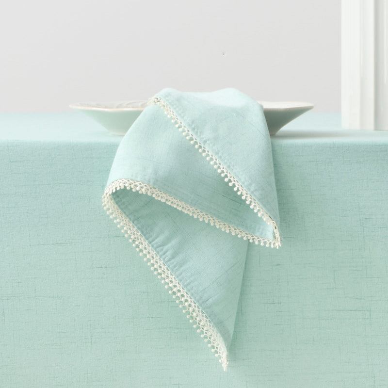French Perle Ice Blue Napkin, Set of 2