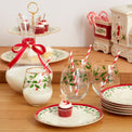 Holiday Stemless Wine Glasses, Set of 4