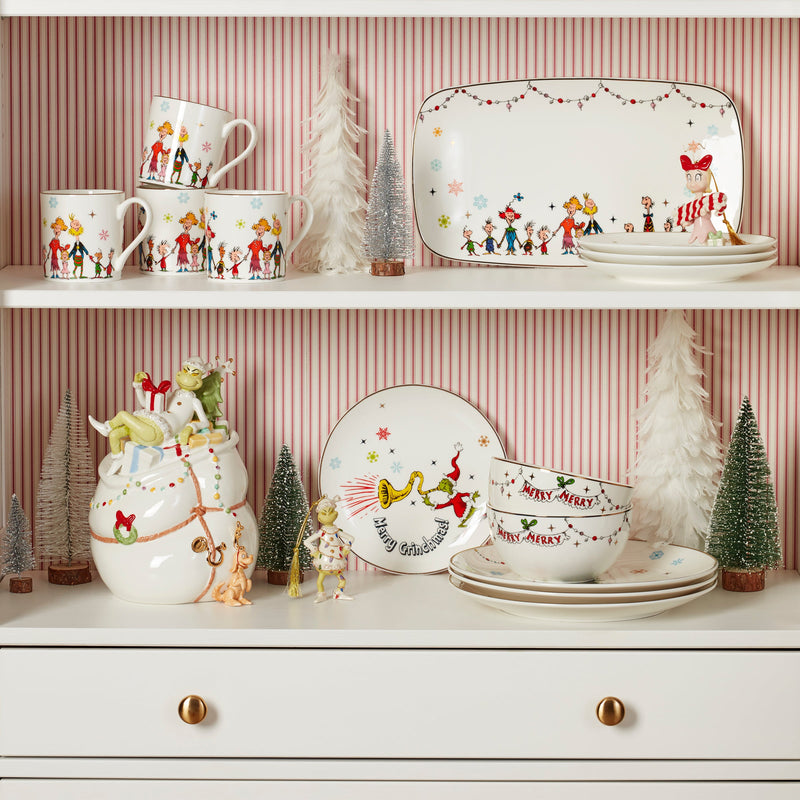 Merry Grinchmas All-Purpose Bowls, Set of 4 Assorted
