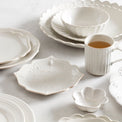 French Perle Scallop White Mini Dish
