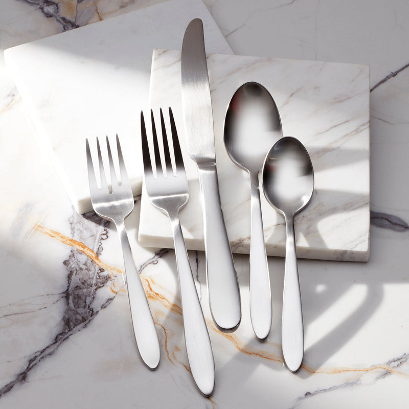 Mooncrest Satin 20-Piece Flatware Set
