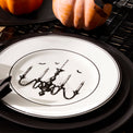 Vintage Halloween Dessert Plates, Set of 4