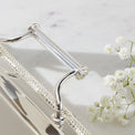 Silverplate Rectangular Tray With Handles