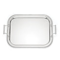 Silverplate Rectangular Tray With Handles