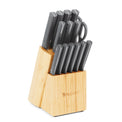 Harvest Slate 15-Piece Cutlery Block Set