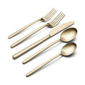 Dean Champagne Satin 20-Piece Flatware Set