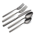Mercer Gunmetal 5-Piece Place Setting