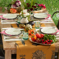 Butterfly Meadow Floral Green Accent Plates, Set of 4