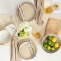 Organic Shades Oatmeal 12-Piece Dinnerware Set