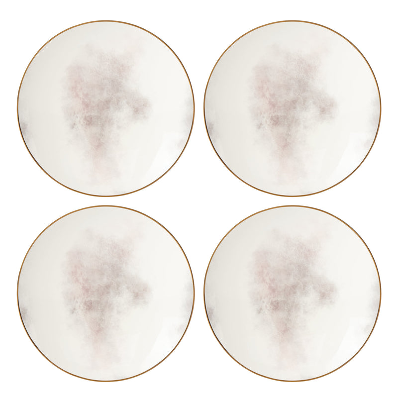 Trianna Salaria Coupe Salad Plates, Set of 4