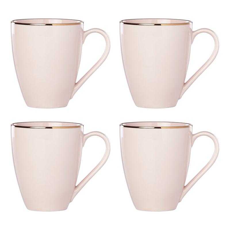 Trianna Blush Mugs, Set of 4