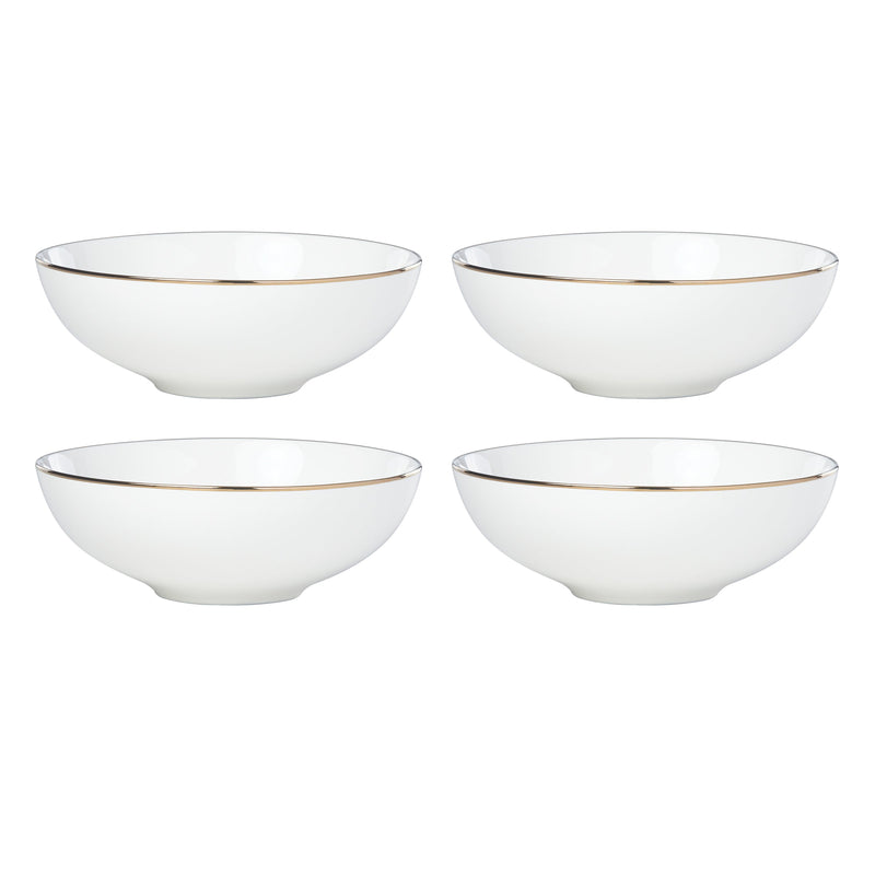 Trianna White All-Purpose Bowls, Set of 4