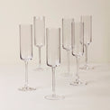 Tuscany Classics Straight Flute Glasses, Set of 6