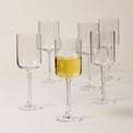 Tuscany Classics Straight White Wine Glasses, Set of 6