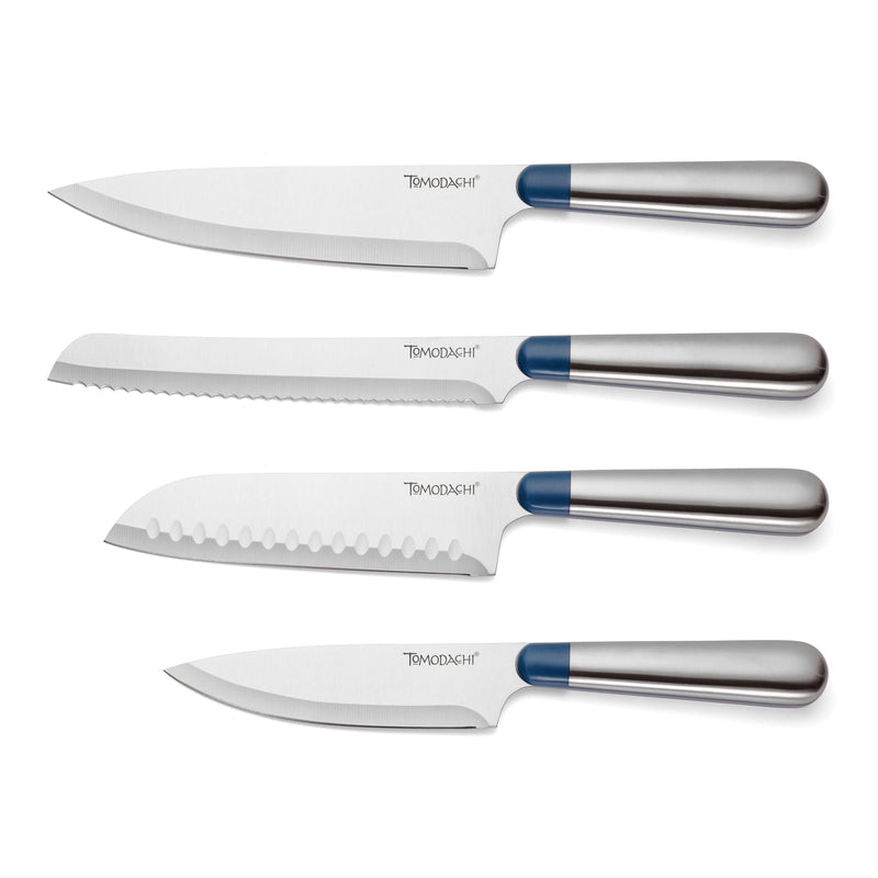 Keen Acacia 5-Piece Bristle Cutlery Block Set