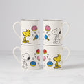 Chef Snoopy Mugs, Set of 4