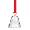 2025 Annual Christmas Bell Silverplate Ornament